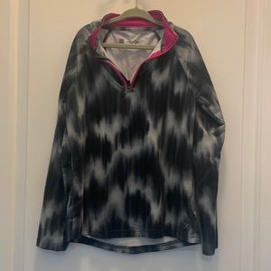Xersion girls quarter zip